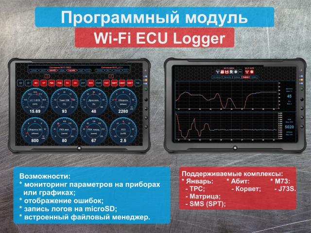 Wi-Fi ECU Logger